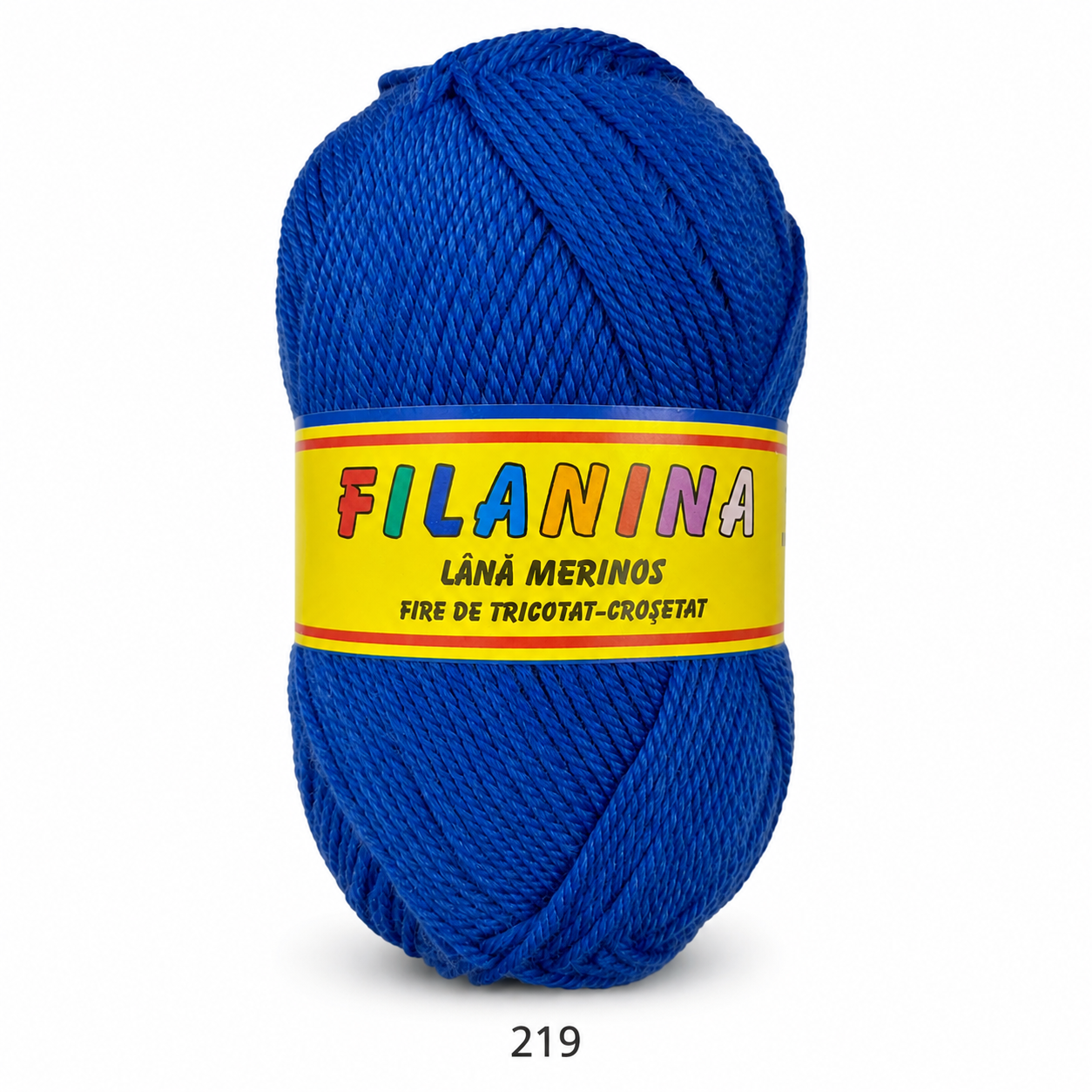 Lână 100% - 170 m/ 100GR, COD 219 ALBASTRU ELRCTRIC