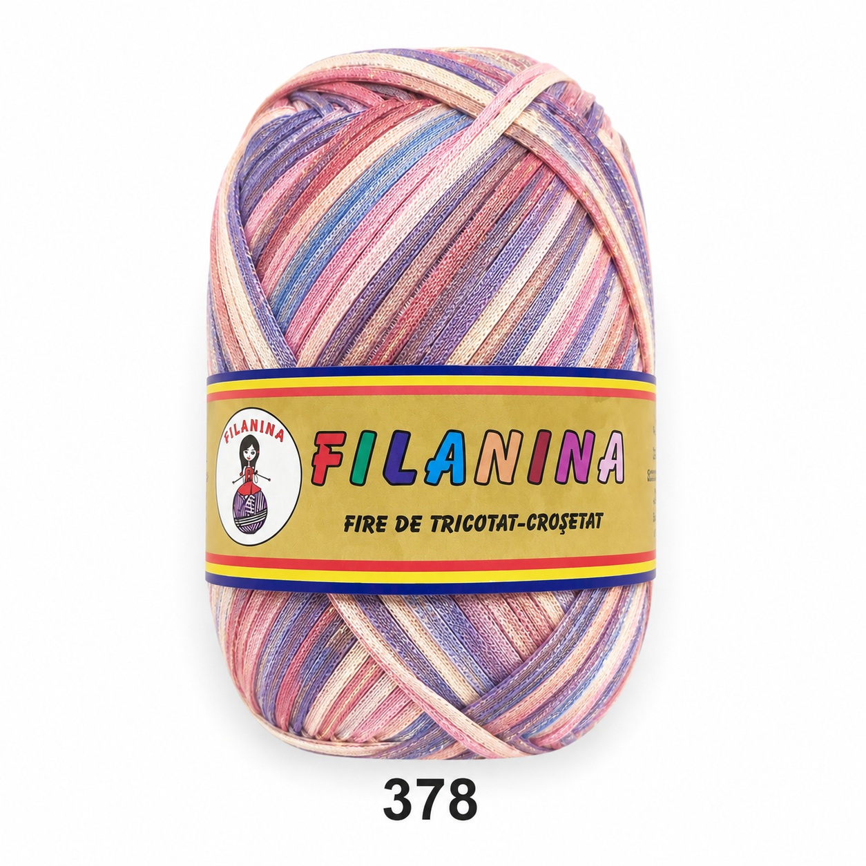 Fir Tip Panglică (Fetuccia) 100% Bumbac 378 DEGRADE