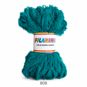 Fir Tip Blăniță Turcoaz Cod 808 – 100% Acril, 350 m