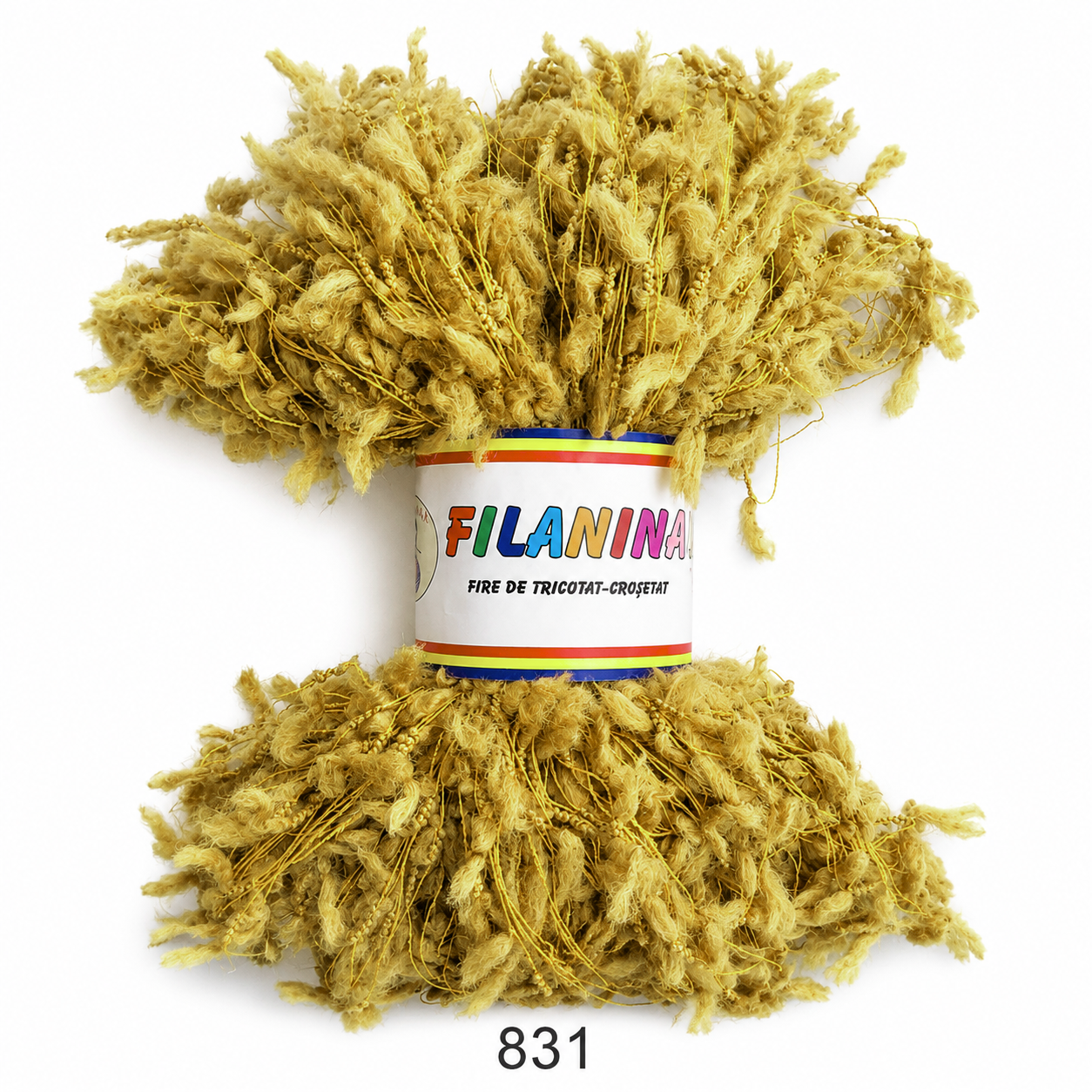 Fir cu Bulbi Mustar Cod 831 – 100% Acril, 400 m