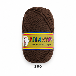 Fir Tip Panglică (Fetuccia) 100% Bumbac 390 MARO CIOCOLATA
