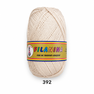 Fir Tip Panglică (Fetuccia) 100% Bumbac 392 CREM