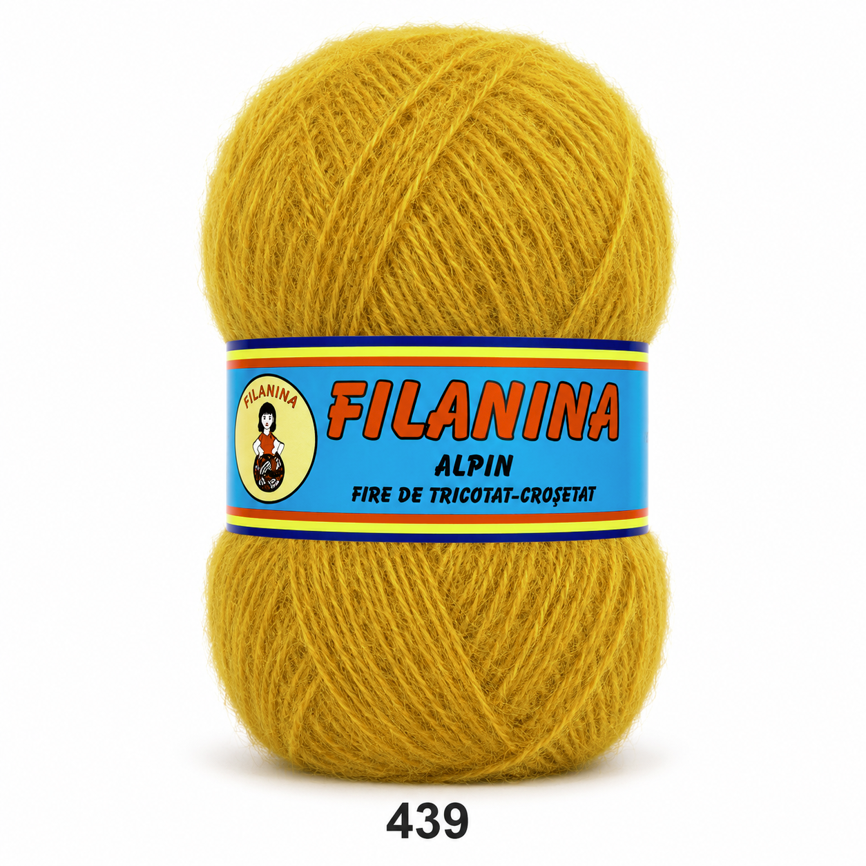 ACRYL 100%- Tip Mohair COD 439 - MUSTAR