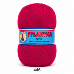 ACRYL 100%- Tip Mohair COD 446 - ROSU