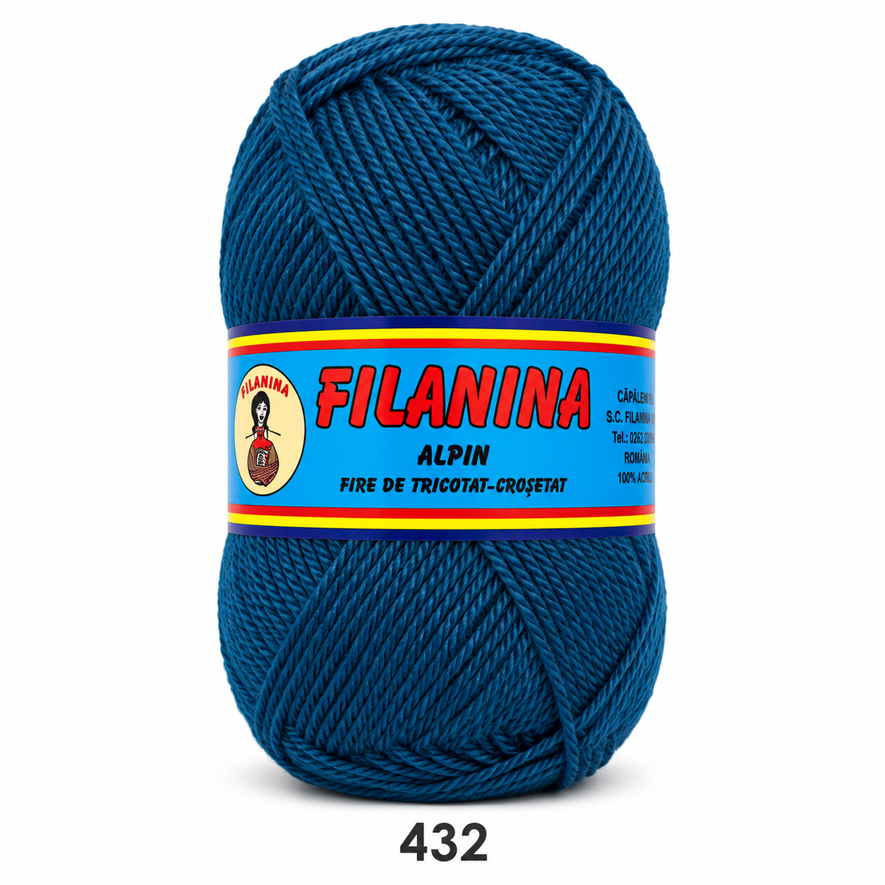 ACRYL ALPIN 432 DENIM