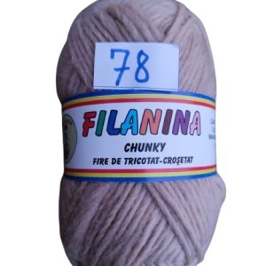 LANA CHUNKY  120M/100G, COD 78- CREM