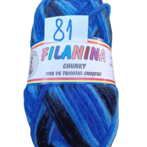 LANA CHUNKY  120M/100G, COD 81- degrade 1