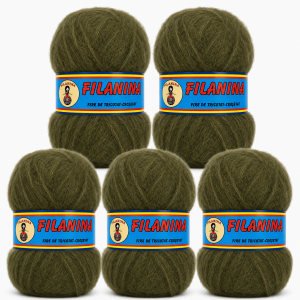 PACHET 500G/ PRET 35LEI - ACRYL Mohair COD 442- KAKY