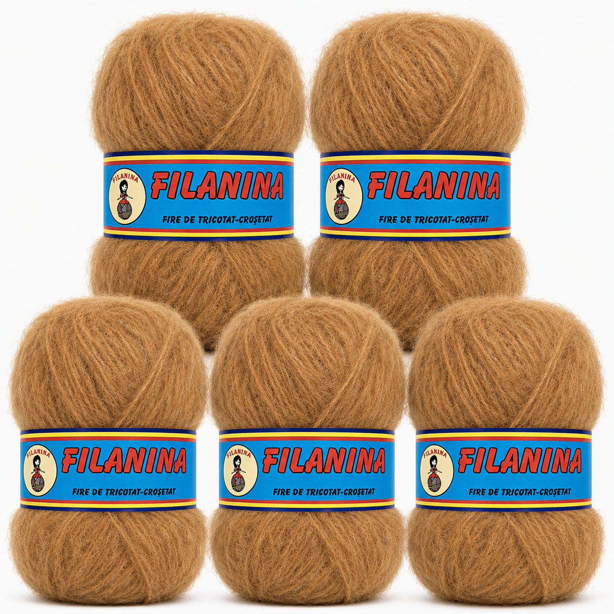 PACHET 500G/ PRET 35LEI - ACRYL Mohair COD 443-CAPPUCCINO