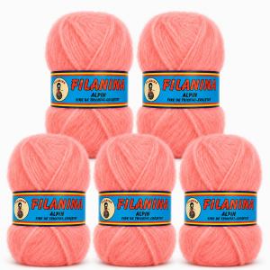PACHET 500G/ PRET 35LEI - ACRYL Mohair COD 444- PIERSICA