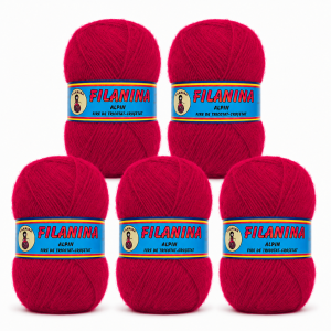 PACHET 500G/ PRET 35LEI - ACRYL Mohair COD 446-ROSU
