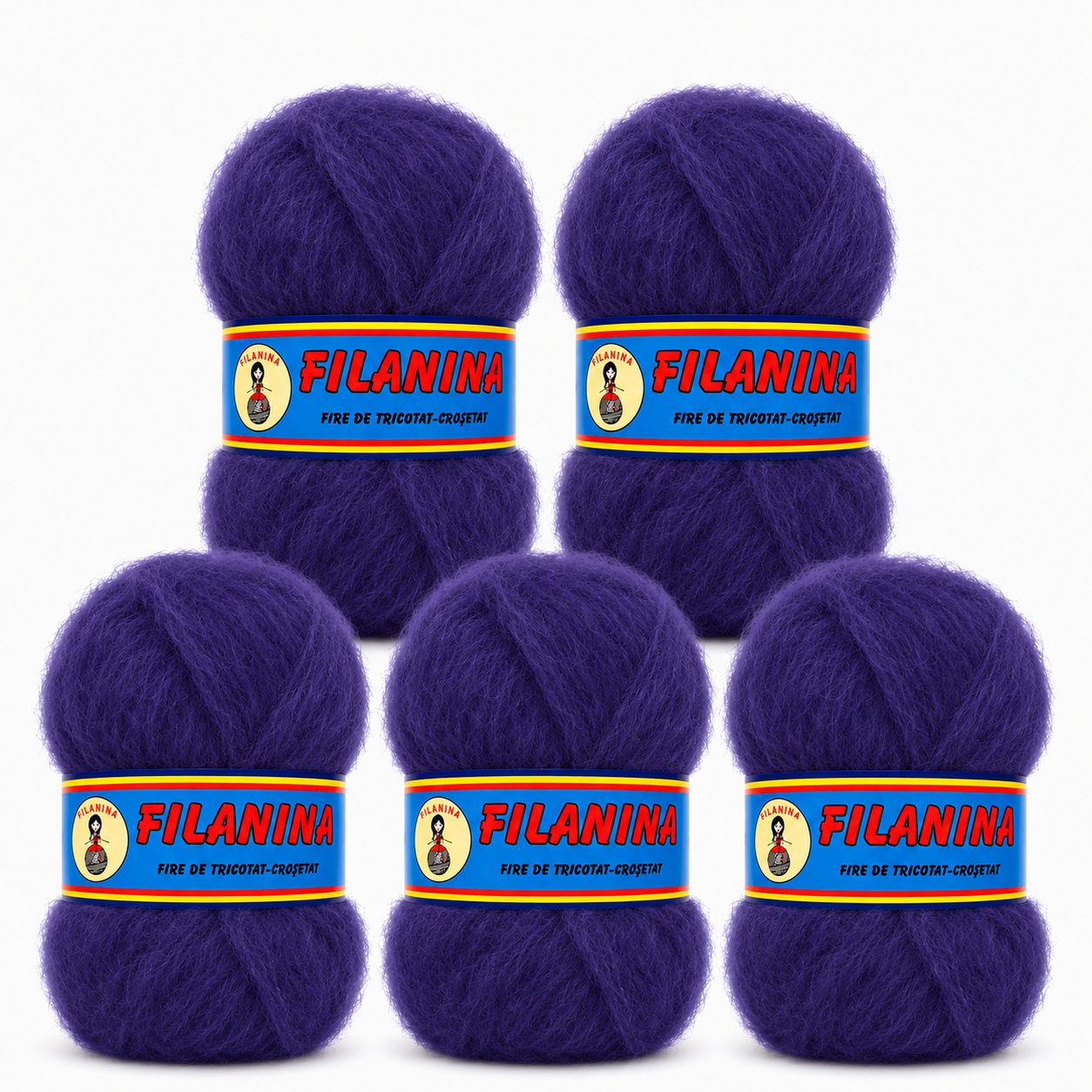 PACHET 500G/ PRET 35LEI - ACRYL Mohair COD 457-MOV