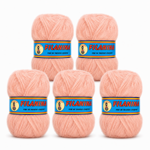 PACHET 500G/ PRET 35LEI - ACRYL Mohair COD 460-ROZ PRAFUIT
