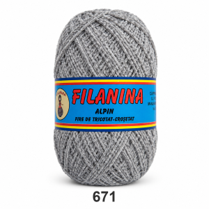 Fir Catifea 100% Acril 300 m – GRI DESCHIS, Cod 671