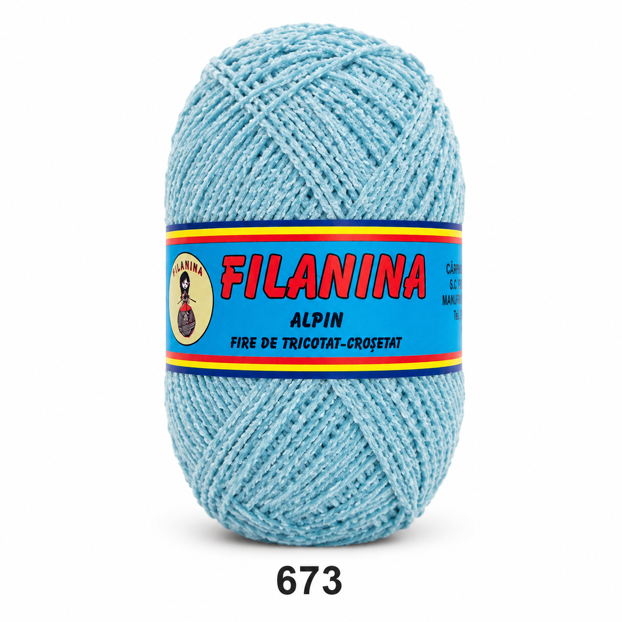 Fir Catifea 100% Acril 300 m – BLEU, Cod 673
