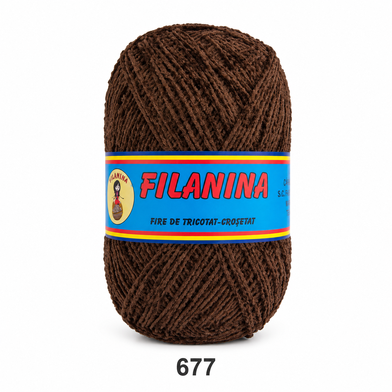 Fir Catifea 100% Acril 300 m – MARO CIOCOLATA, Cod 677