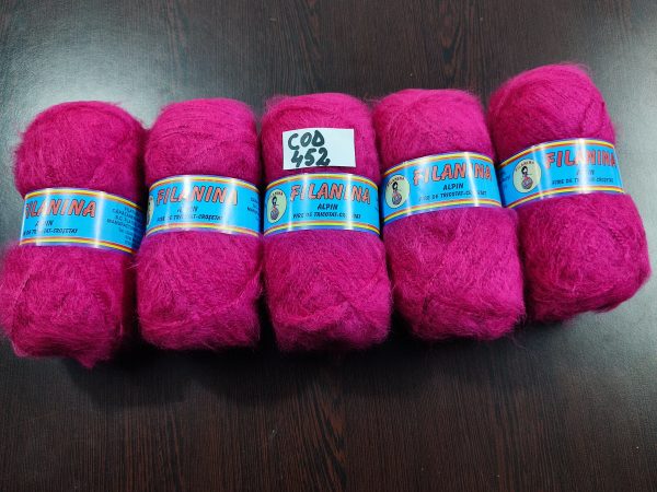 PACHET 500G/ PRET 30LEI - ACRYL Mohair  COD 452-FUCHSIA
