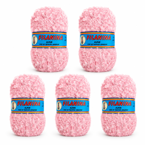 PACHET 500 G/ PRET 35 LEI - ACRYL BOUCLÉ GAROFIȚA COD 472-ROZ DEGRADE