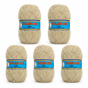 PACHET 500 G/ PRET 35 LEI - ACRYL BOUCLÉ GAROFIȚA COD 473-CREM