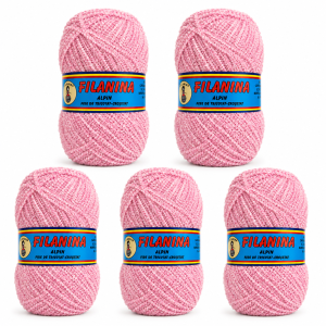 PACHET 500 G/ PRET 35 LEI - ACRYL BOUCLÉ GAROFIȚA COD 479- ROZ