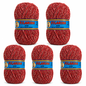 PACHET 500 G/ PRET 35 LEI - ACRYL BOUCLÉ GAROFIȚA COD 481- DEGRADE ROSU