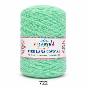 Fir lână Nm 2/1, cod 722, Vernil Deschis- bobina 250g