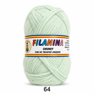 LANA CHUNKY 120M/100G, COD 64- VERNIL