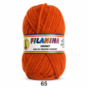 LANA CHUNKY 120M/100G, COD 65-CARAMIZIU