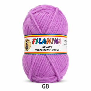 LANA CHUNKY 120M/100G, COD 68- MOV LILA