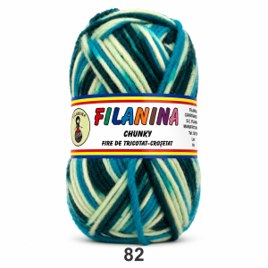 LANA CHUNKY  120M/100G, COD 82- degrade 2