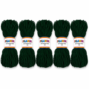 PACHET 500G/ ACRIL GRANDE - PRET 35 LEI - VERDE MELANJ- COD 184
