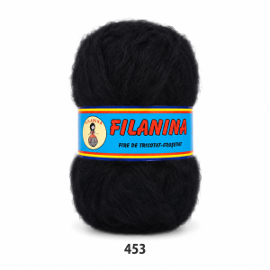 ACRYL 100%- Tip Mohair COD 453 - NEGRU