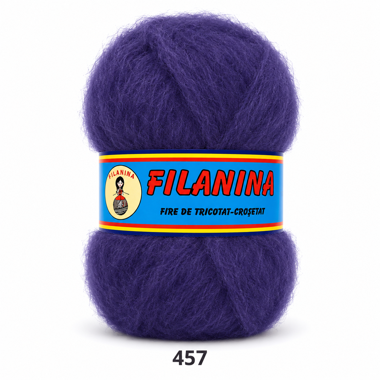 ACRYL 100%- Tip Mohair COD 457 - MOV INCHIS
