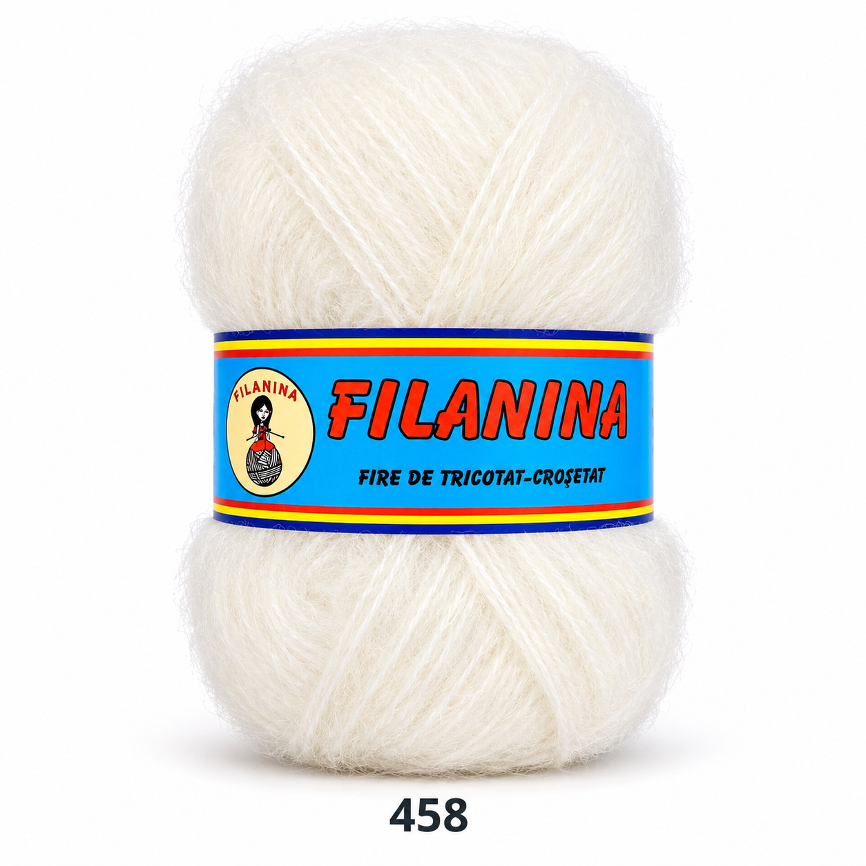 ACRYL 100%- Tip Mohair COD 458 - ALB ALBIT
