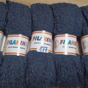 PACHET 500G/ PRET 30LEI - BLEUMARIN MOHAIR CU LYUREX- COD 177