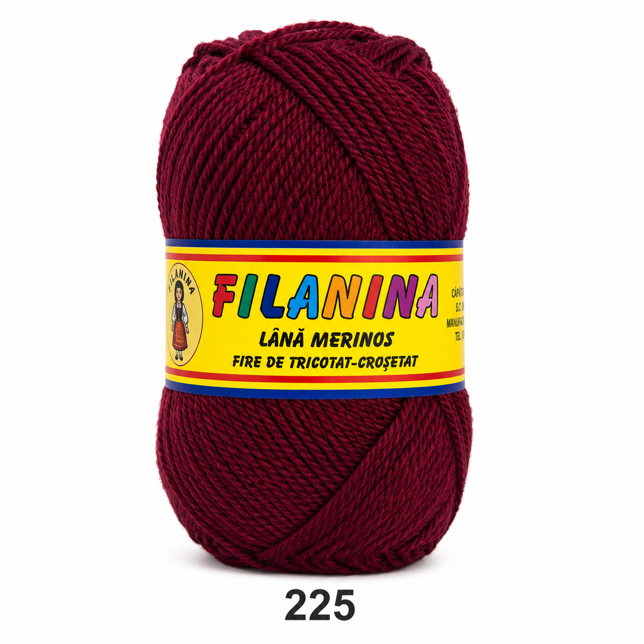 Lână 100% - 170 m/ 100GR, COD 225 - VISINIU