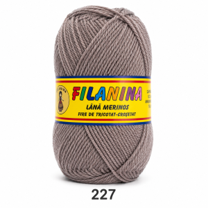 Lână 100% - 170 m/ 100GR, COD 227-Bej inchis