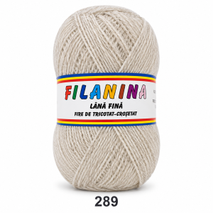 Lână 100% - 400m/ 100GR, COD 289- Mouline Bej