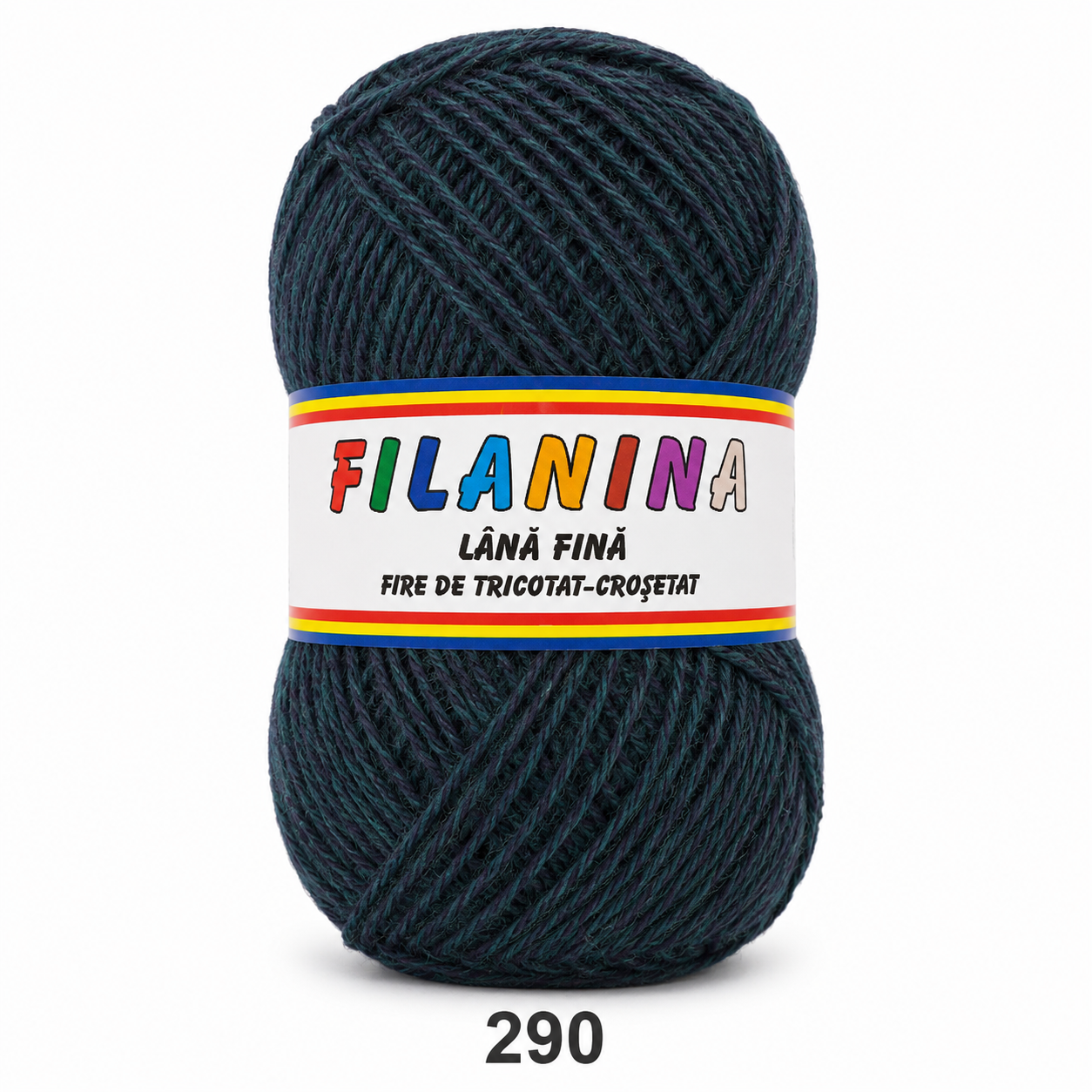 Lână 100% - 400m/ 100GR, COD 290 - Mouline Bleumarin
