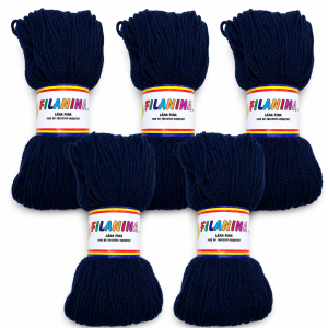 PACHET 500G/ PRET 45 LEI -BLEUMARIN- 100% lana COD 130, 400M/100GR