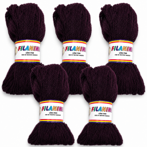 PACHET 500G/ PRET 45 LEI -MOV PRUNA - 100% lana COD 133, 400M/100GR