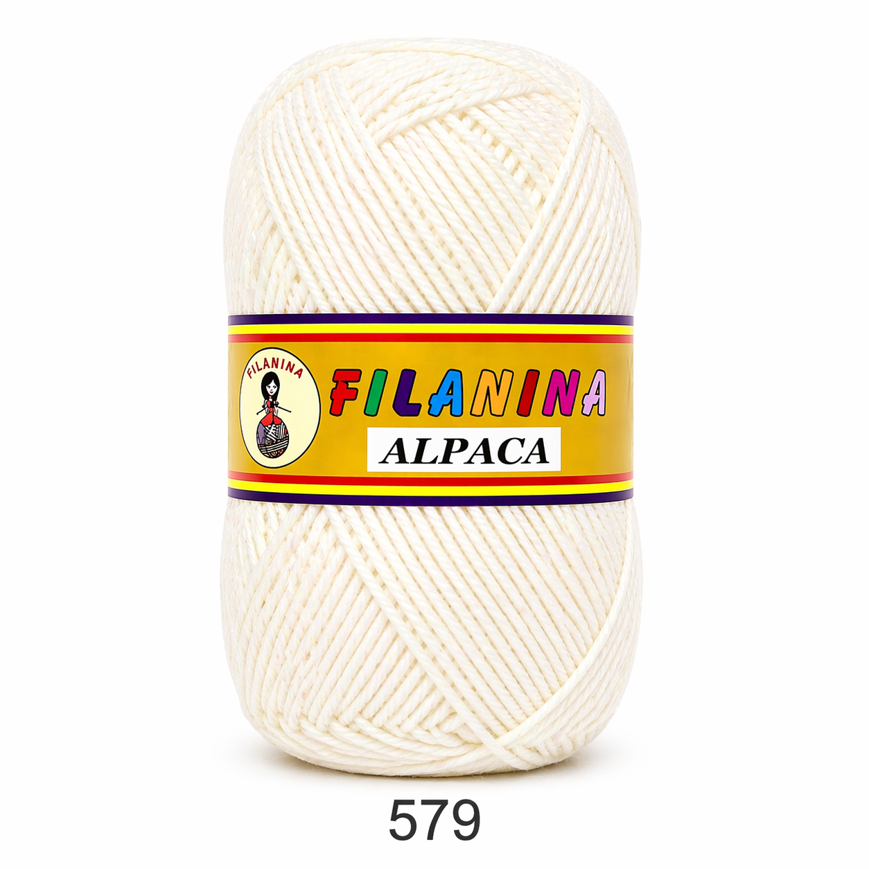 FIR ALPACA -30% LANA + 70% ACRYL, 250m/100g, COD 579- ALB NATUR