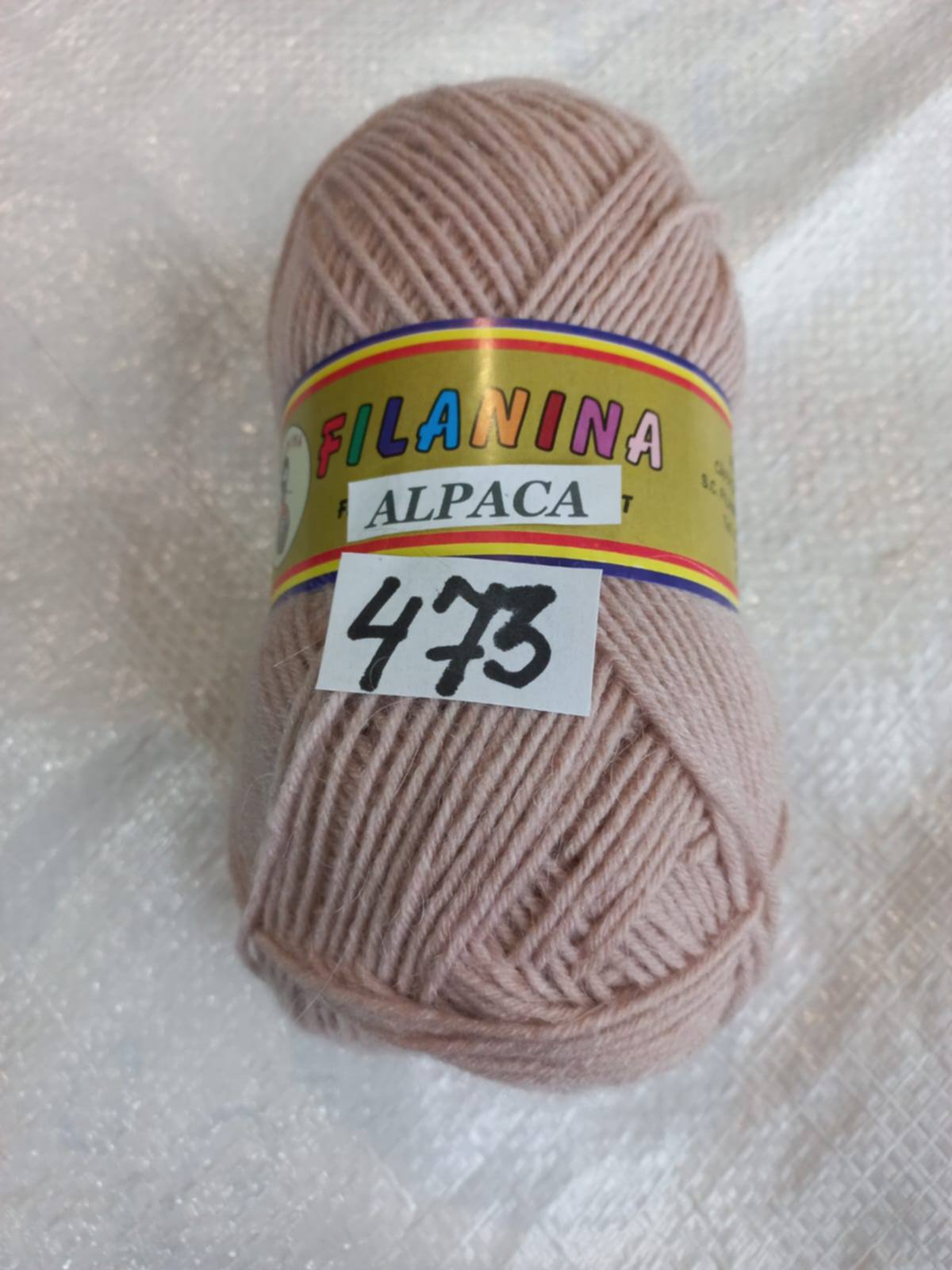 FIR ALPACA -30% LANA + 70% ACRYL, 250m/100g, COD 473-BEJ - imagine 2