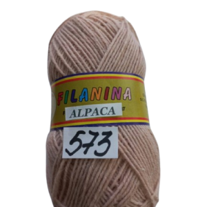 FIR ALPACA -30% LANA + 70% ACRYL, 250m/100g, COD 573-BEJ
