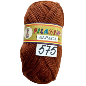 FIR ALPACA -30% LANA + 70% ACRYL, 250m/100g, COD 575-MARO ROSCAT