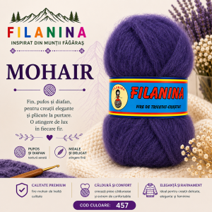 fire tip mohair