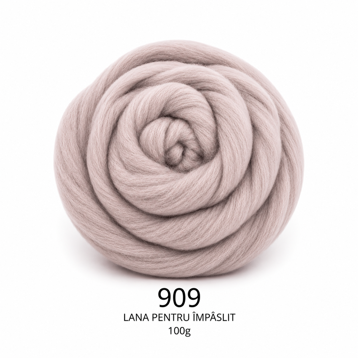 Lână pentru împâslit 100 g Bej cod 909 Filanina