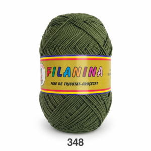 Fir Bumbac Premium 100 g Cod 348 Verde Pădure